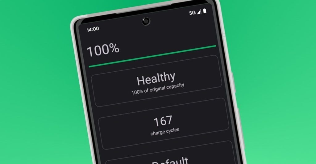 cara cek battery health Android