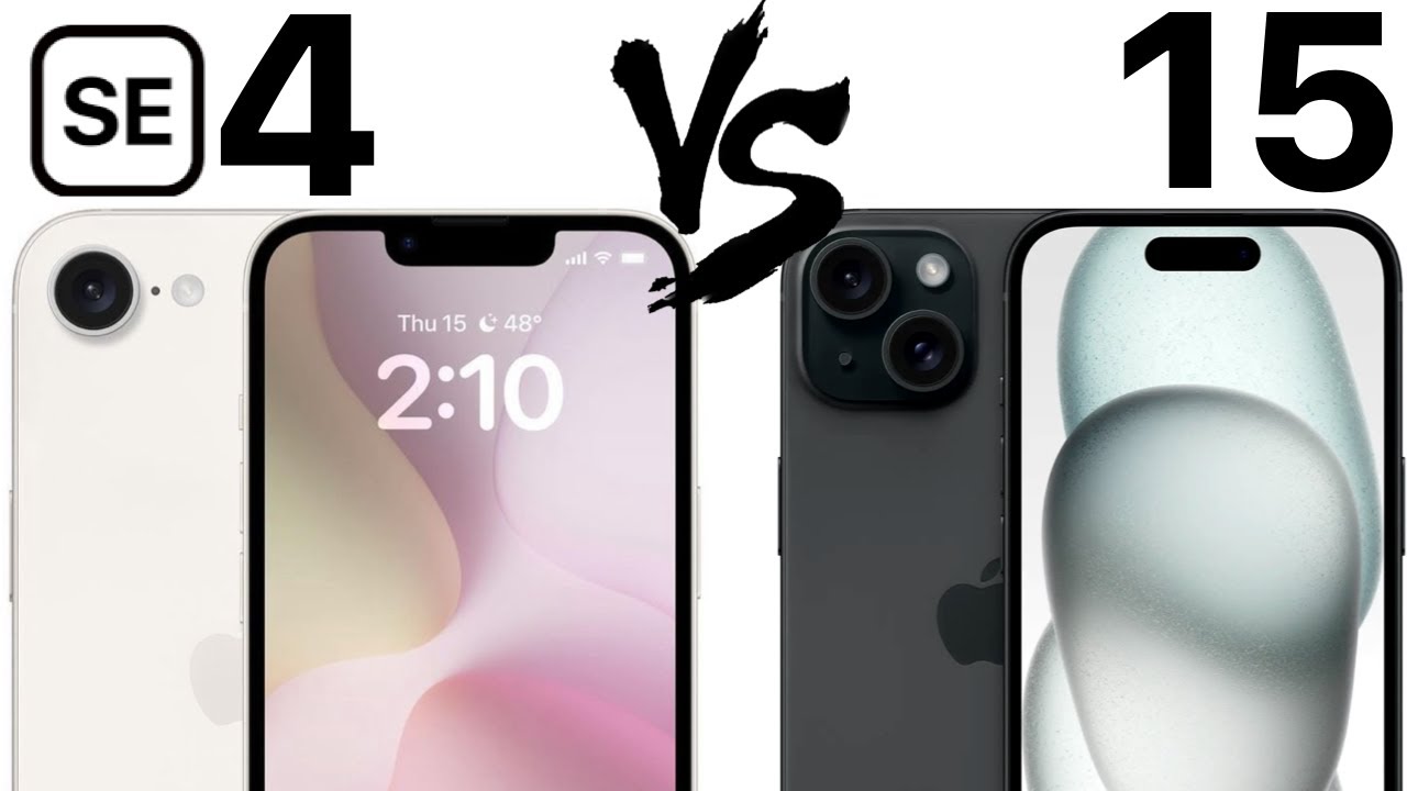 iPhone SE 4 vs iPhone 15